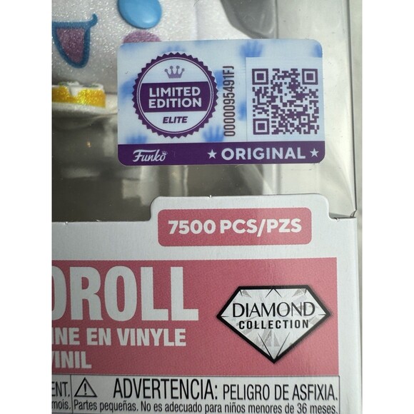 Funko Hello Kitty Cinnamoroll Diamond Exclusive Preorder LE 7500 New in Box - Picture 3 of 5